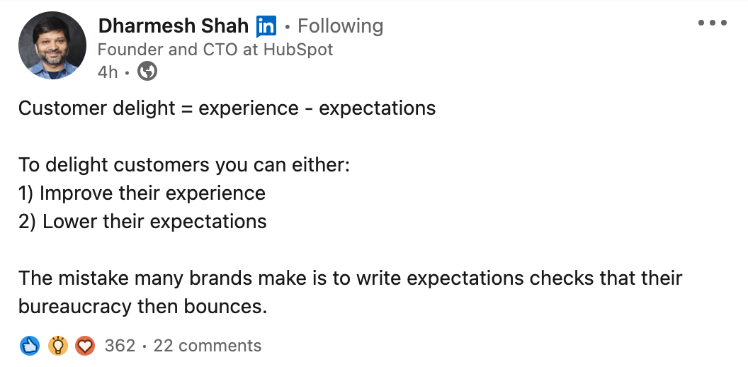 customer service brand positioning strategy dharmesh shah