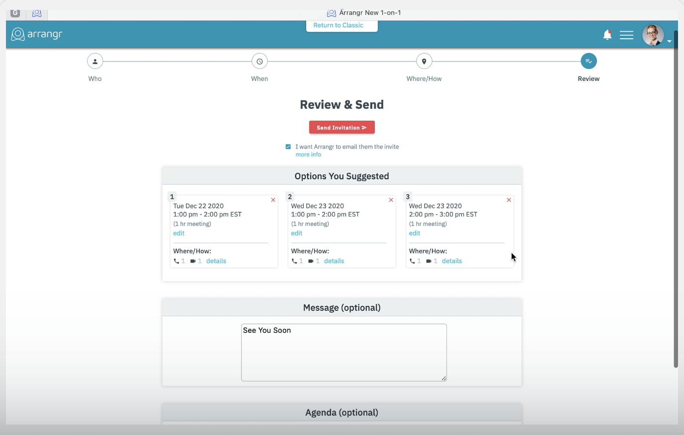 Arrangr scheduling app as part of the HubSpot ecosystem