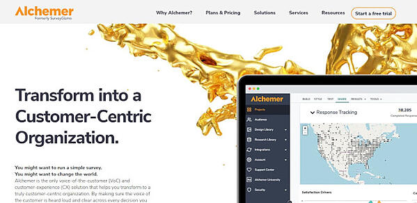 custom survey maker: alchemer
