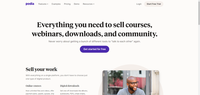 Platforms to Sell Online Courses: Podia