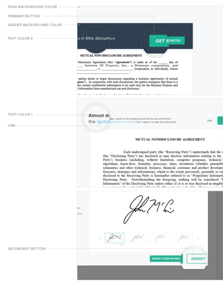 Consulting Proposal Tools: HelloSign