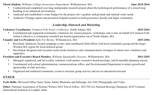 Sales Resume Examples Sales resume example from Caroline E. Atwood highlighting strengths and experience