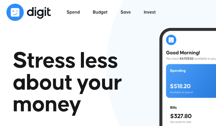 product market fit goals for startups: specify value proposition with Digit money management  statement