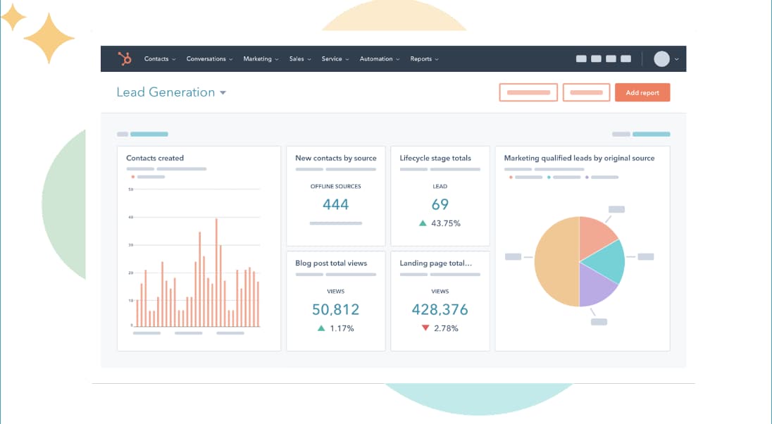 Database vs spreadsheet, HubSpot CRM