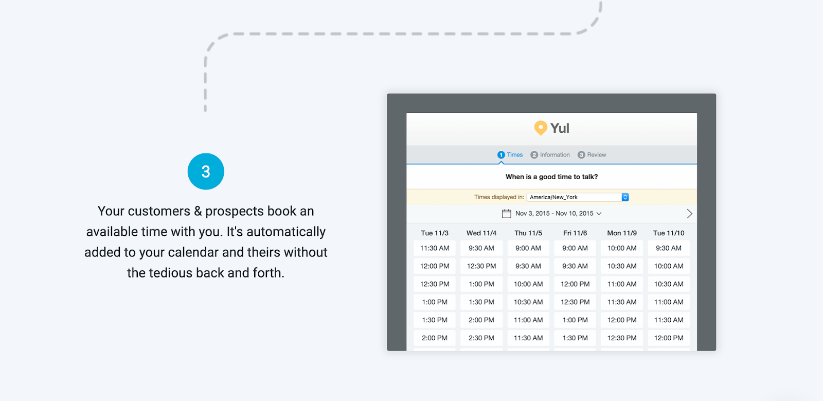 Appointlet scheduling app homepage showing a view of a calendar