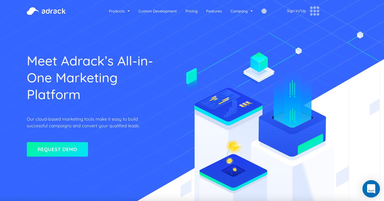 free lead distribution software, Adrack