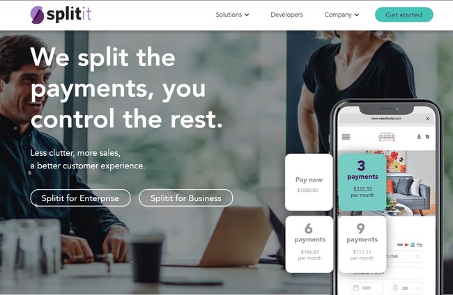 Splitit buy now pay later site
